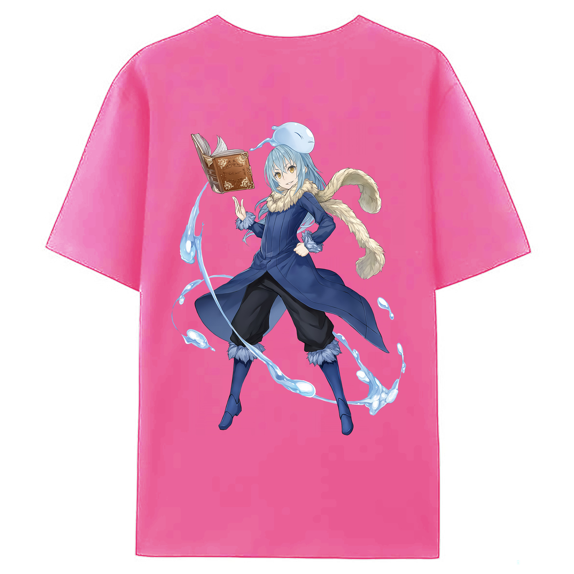 （画像用） 転スラ Regarding Reincarnated to Slime レディース半袖Tシャツ(バックプリント)